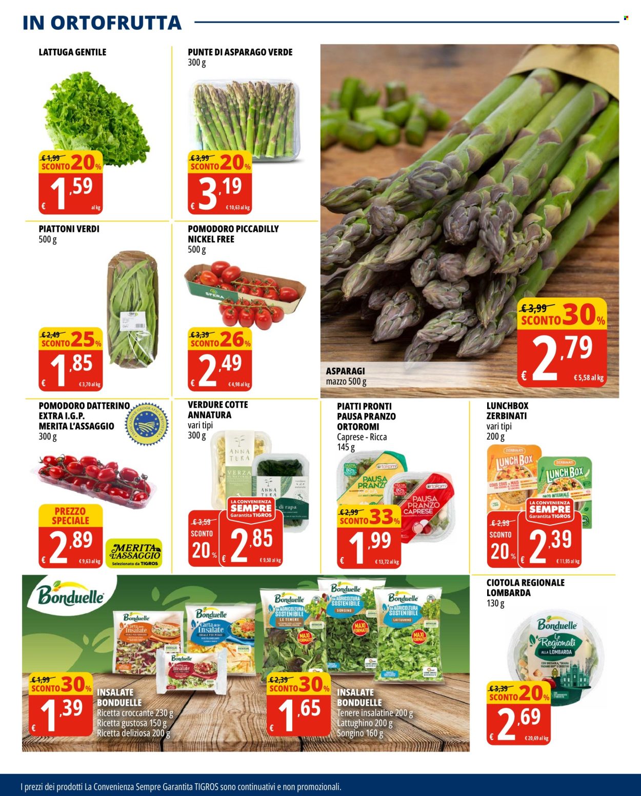 Volantino Tigros - 7/5/2025 - 19/5/2025. Pagina 1