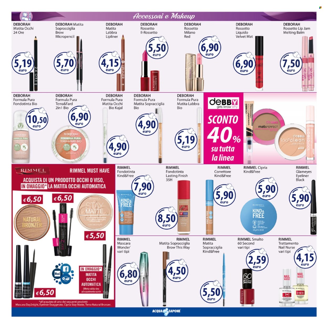 Volantino Acqua & Sapone - 5/5/2025 - 18/5/2025. Pagina 1