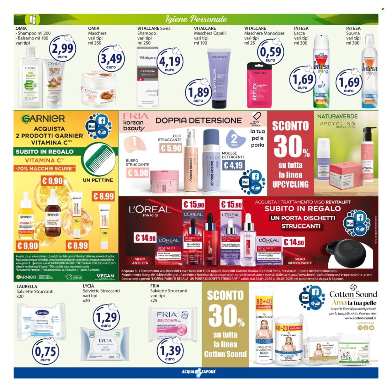 Volantino Acqua & Sapone - 5/5/2025 - 18/5/2025. Pagina 1