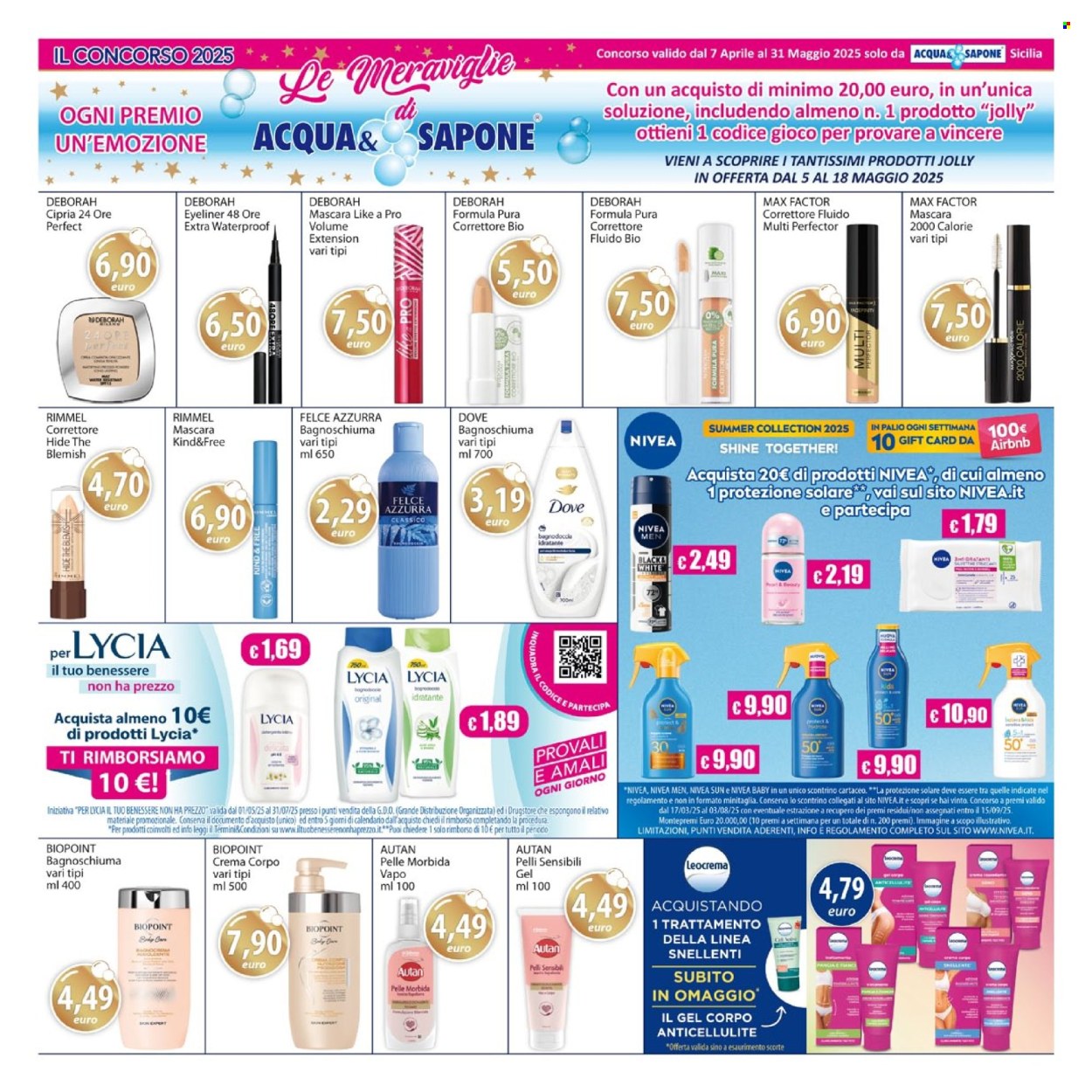 Volantino Acqua & Sapone - 5/5/2025 - 18/5/2025. Pagina 1