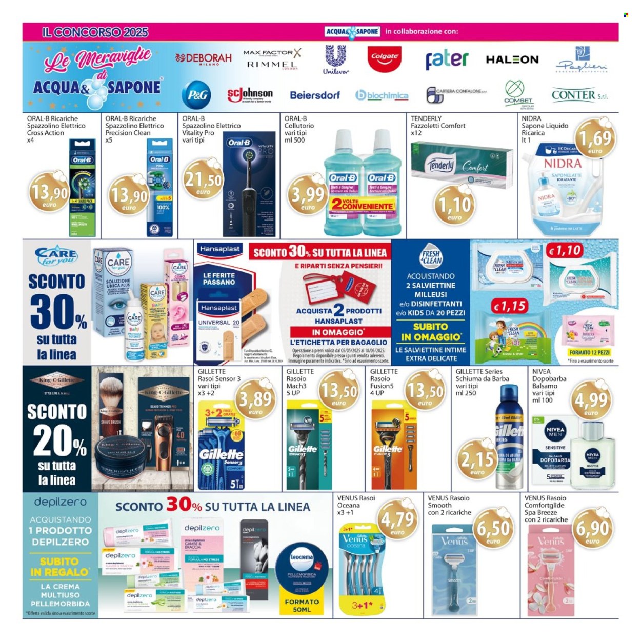 Volantino Acqua & Sapone - 5/5/2025 - 18/5/2025. Pagina 1