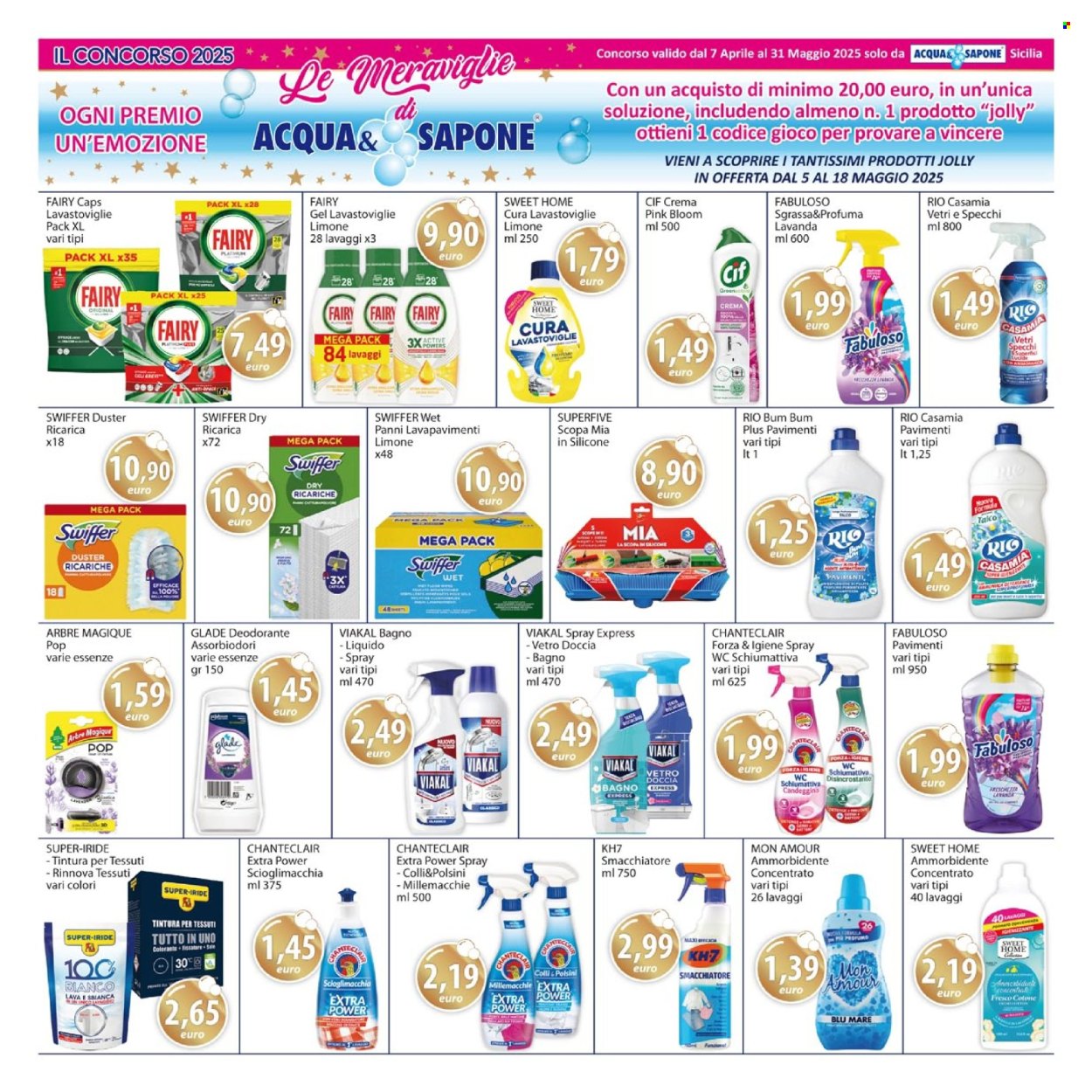 Volantino Acqua & Sapone - 5/5/2025 - 18/5/2025. Pagina 1