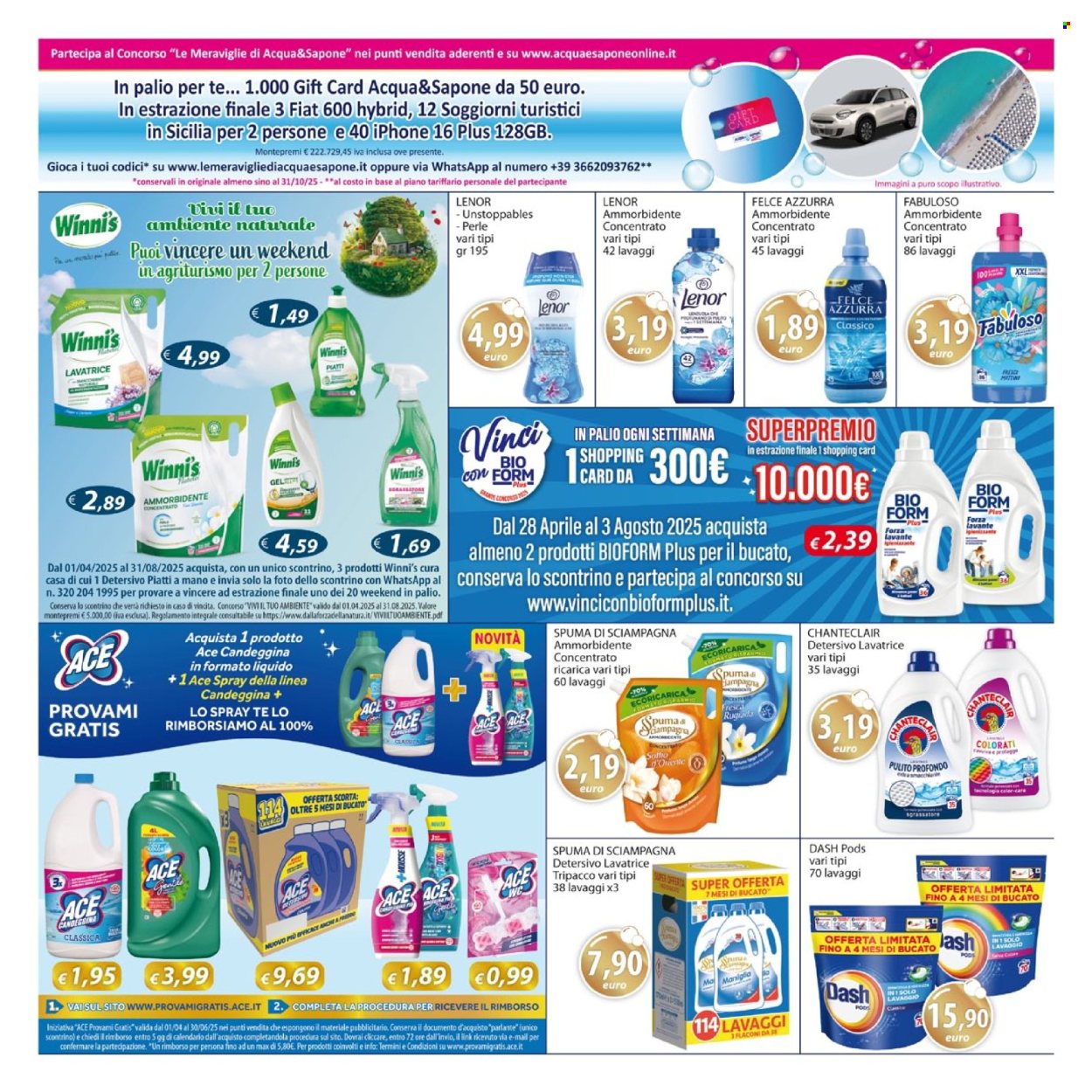 Volantino Acqua & Sapone - 5/5/2025 - 18/5/2025. Pagina 1
