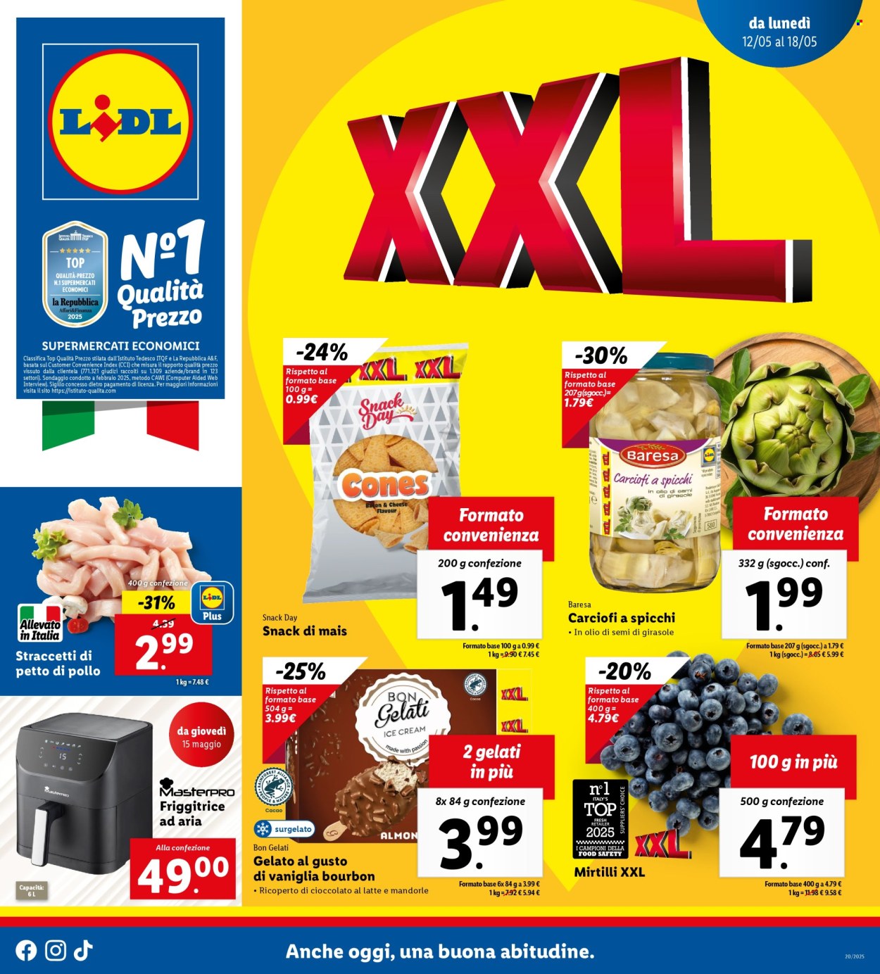 Volantino Lidl - 12/5/2025 - 18/5/2025. Pagina 1