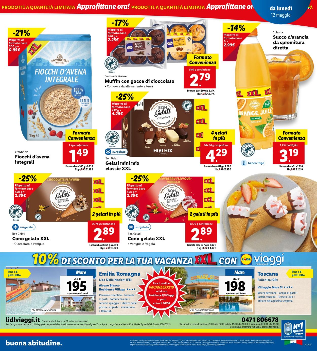 Volantino Lidl - 12/5/2025 - 18/5/2025. Pagina 1