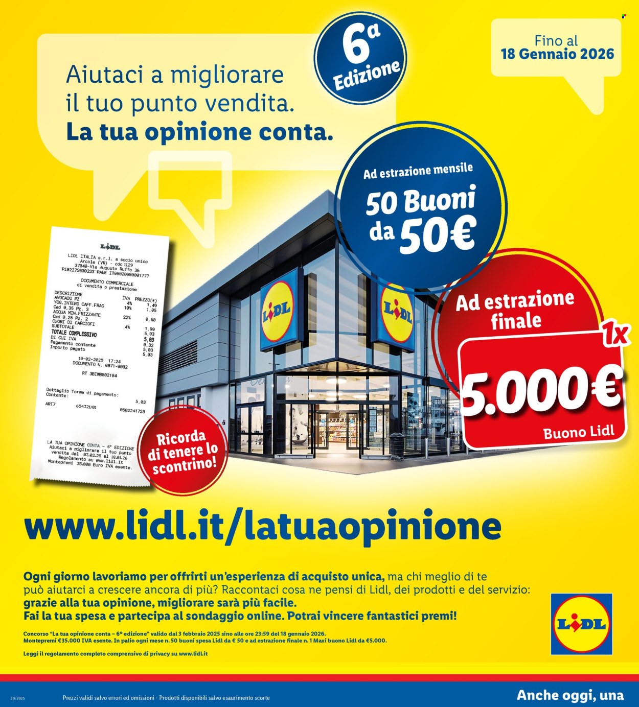 Volantino Lidl - 12/5/2025 - 18/5/2025. Pagina 1