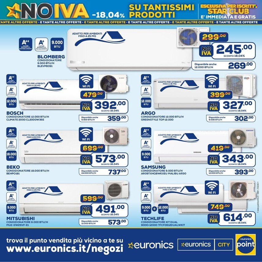 Volantino Euronics - 8/5/2025 - 21/5/2025. Pagina 1