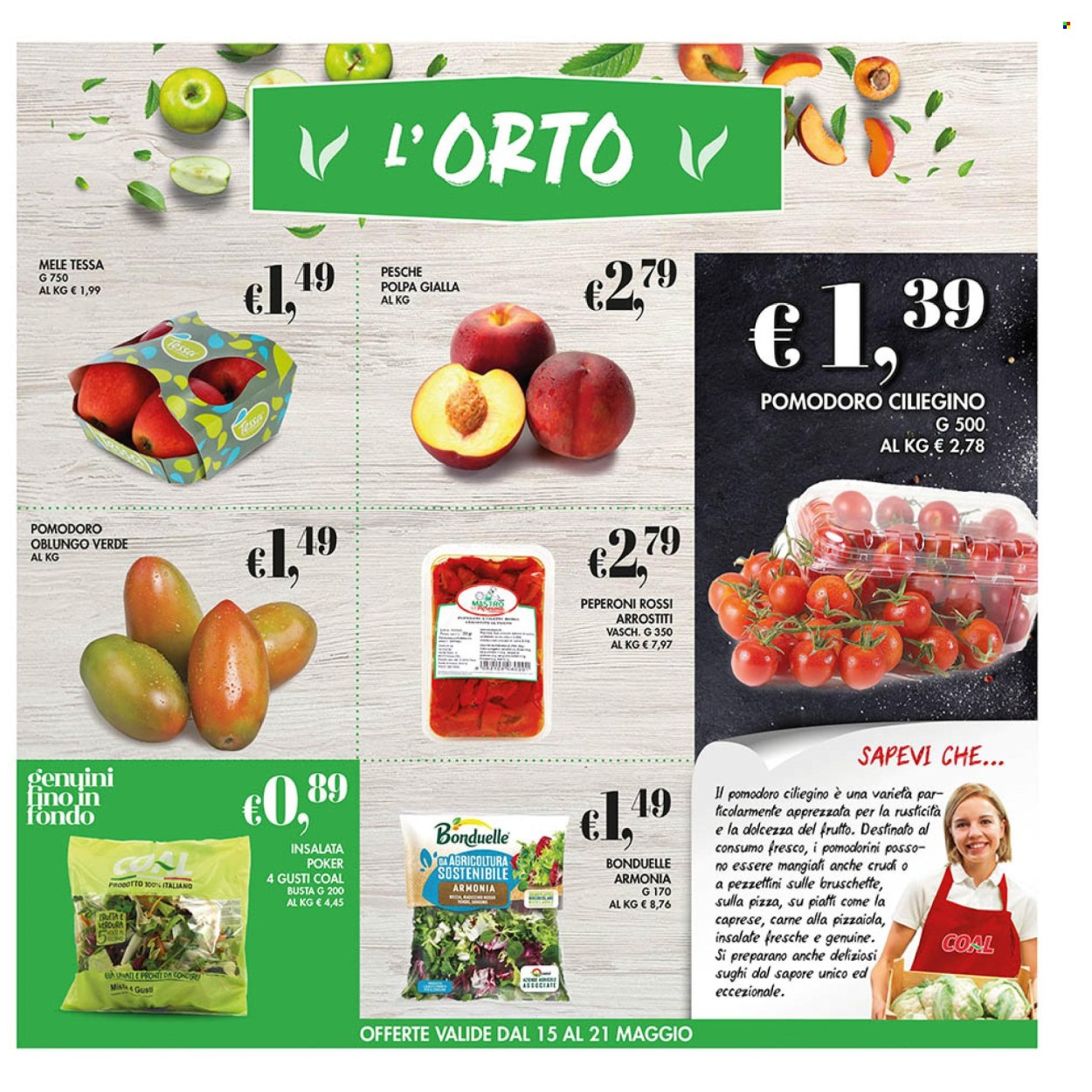 Volantino COAL - 8/5/2025 - 21/5/2025. Pagina 1
