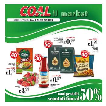 Volantino COAL - 8/5/2025 - 21/5/2025.