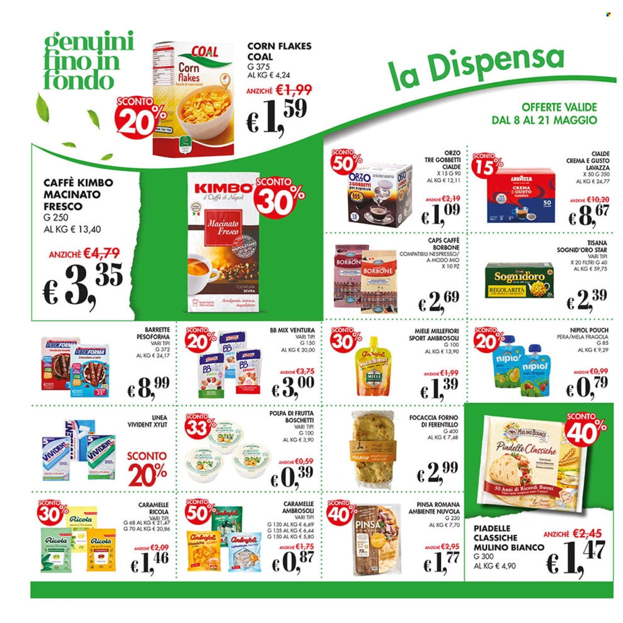 Volantino COAL - 8/5/2025 - 21/5/2025. Pagina 1