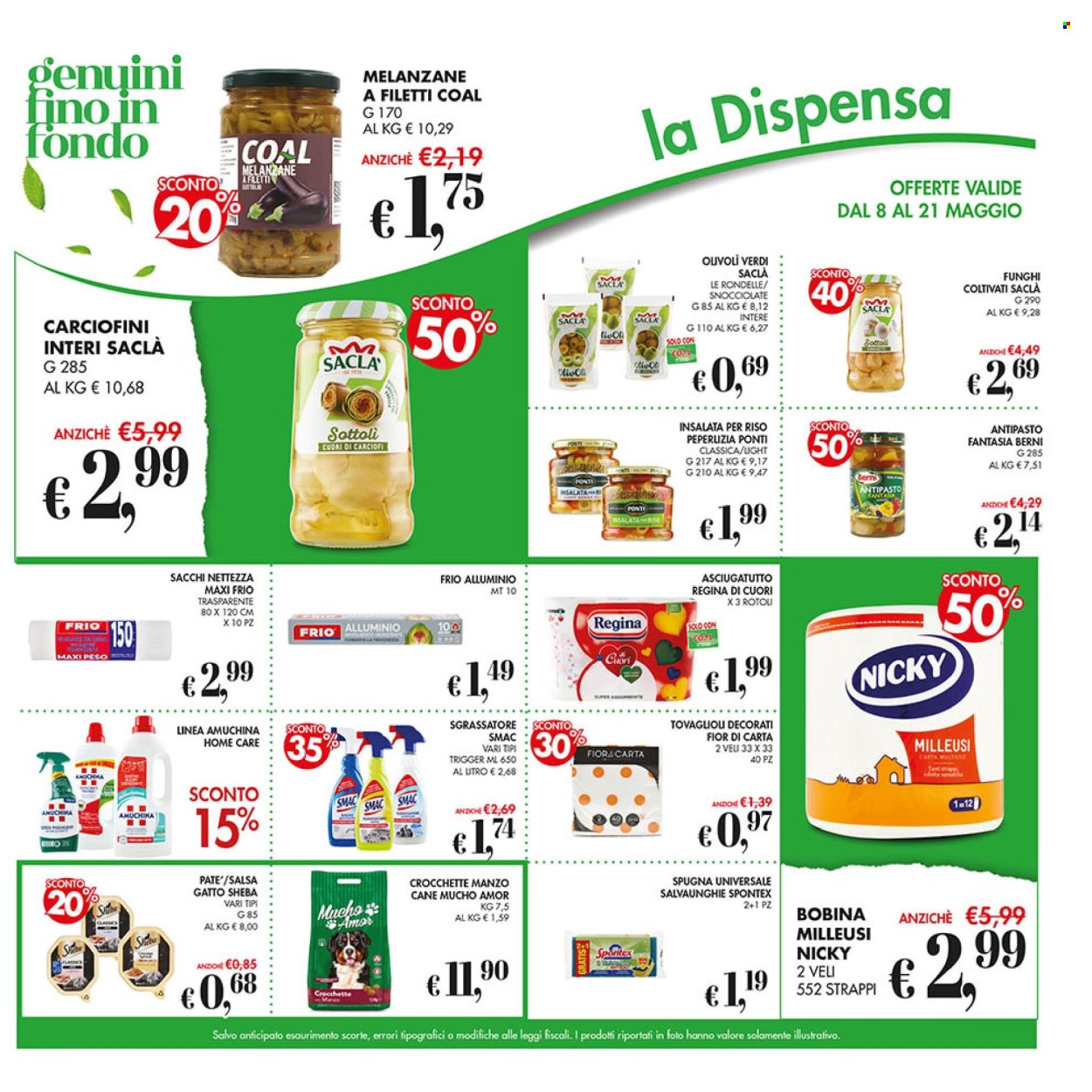 Volantino COAL - 8/5/2025 - 21/5/2025. Pagina 1
