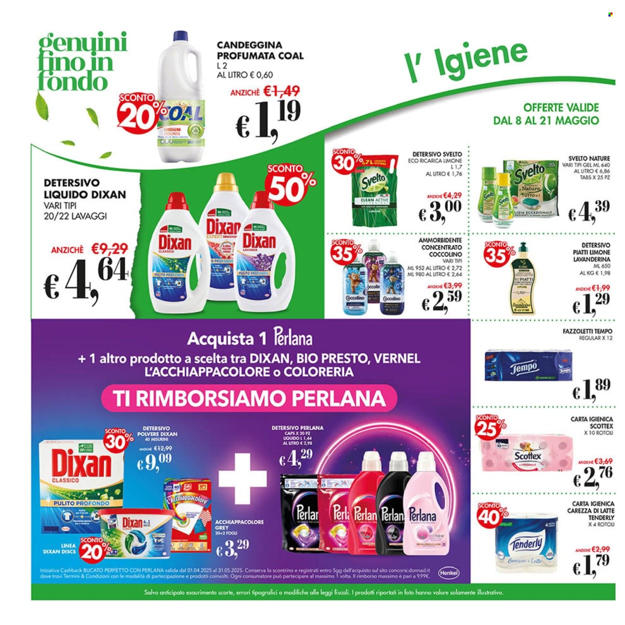 Volantino COAL - 8/5/2025 - 21/5/2025. Pagina 1