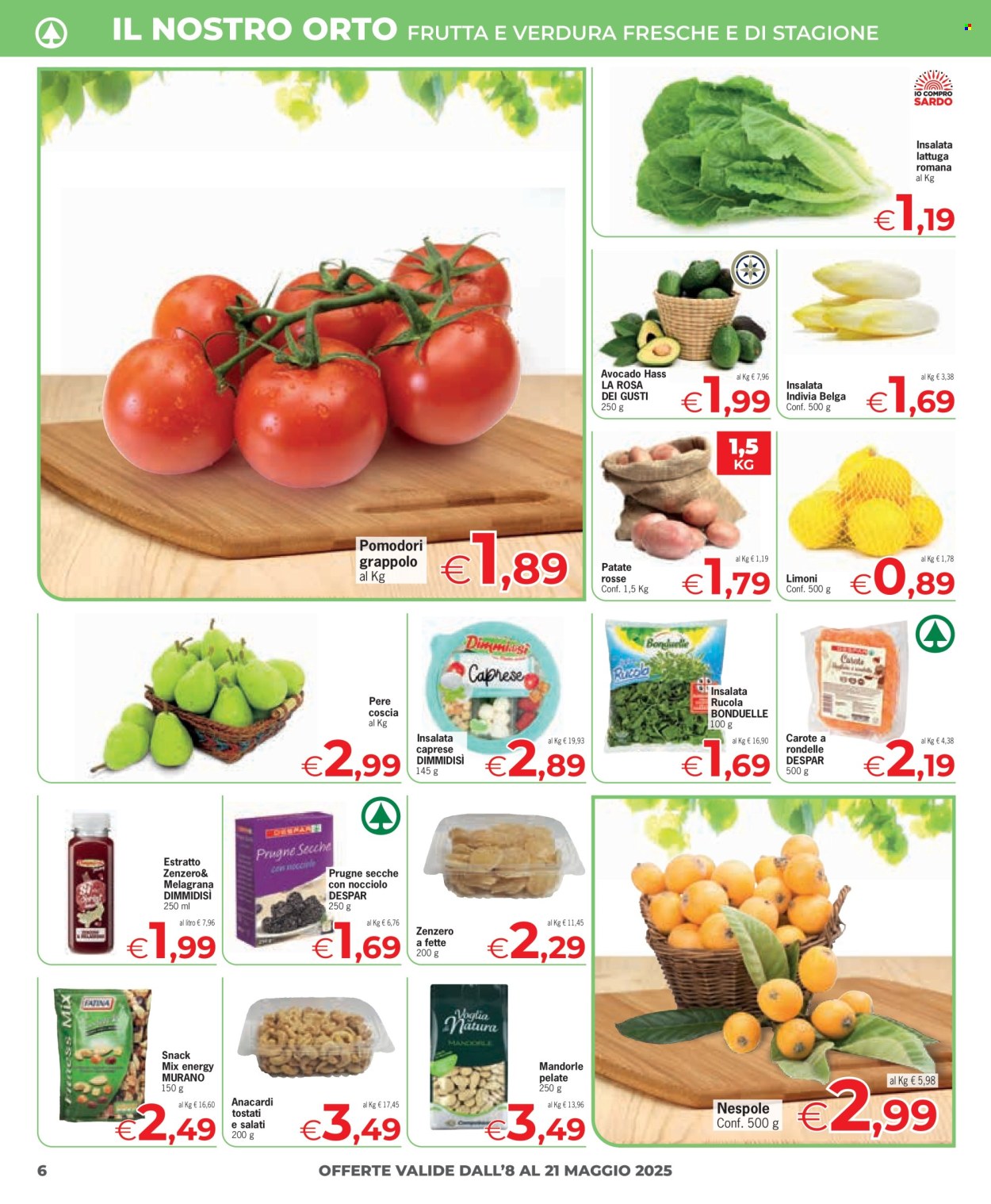 Volantino Despar - 8/5/2025 - 21/5/2025. Pagina 1