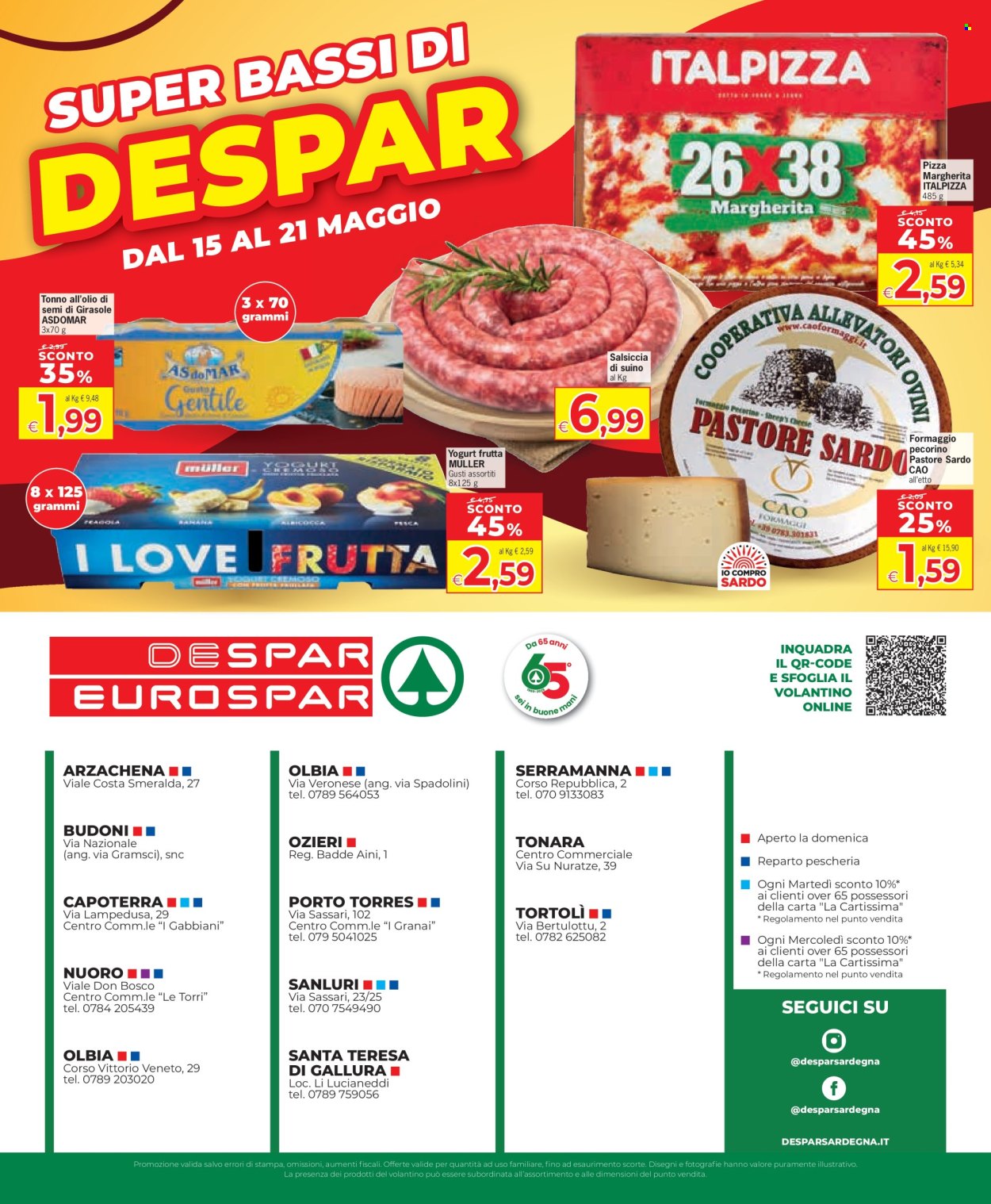 Volantino Despar - 8/5/2025 - 21/5/2025. Pagina 1
