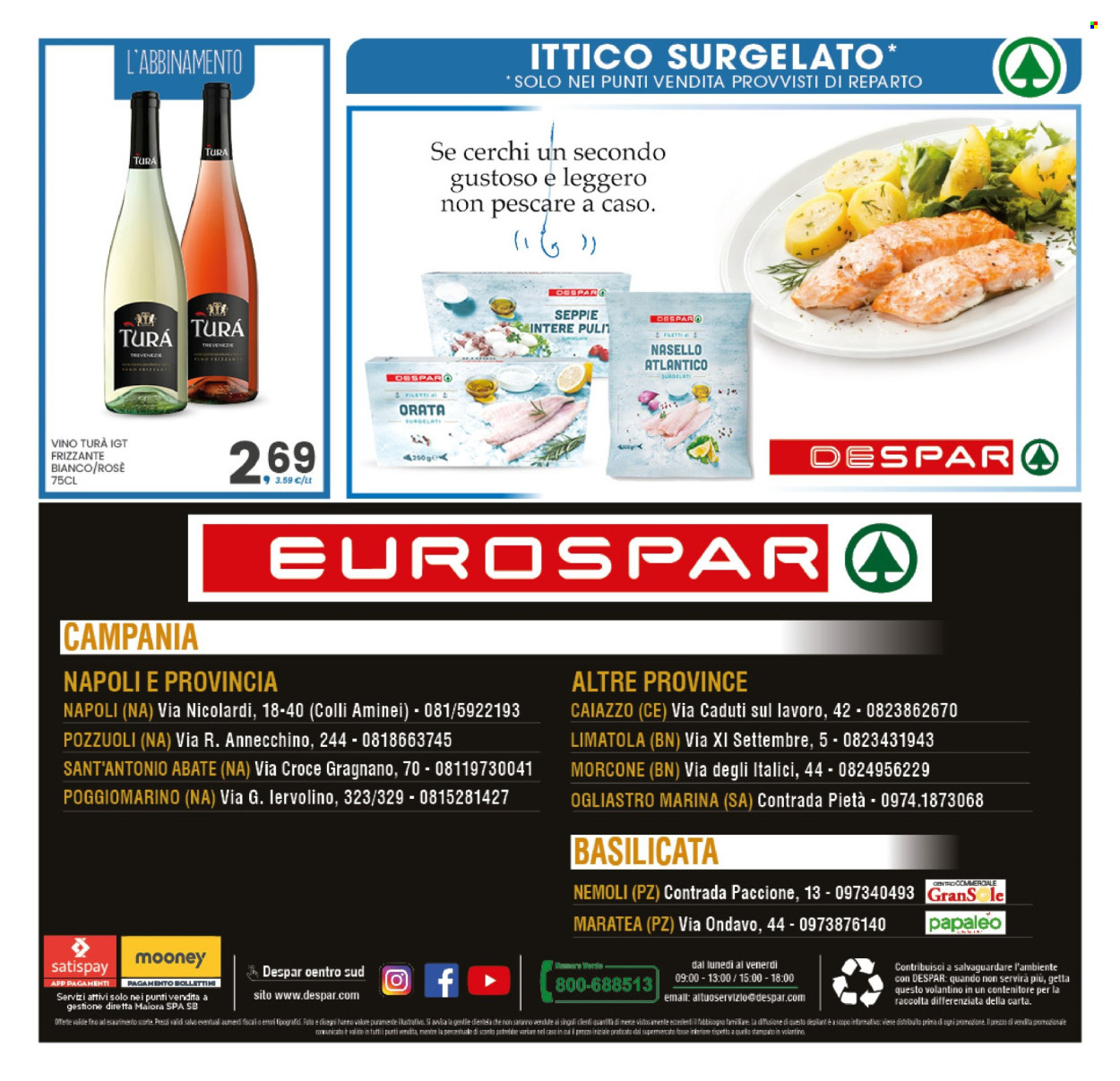 Volantino Eurospar - 8/5/2025 - 15/5/2025. Pagina 1