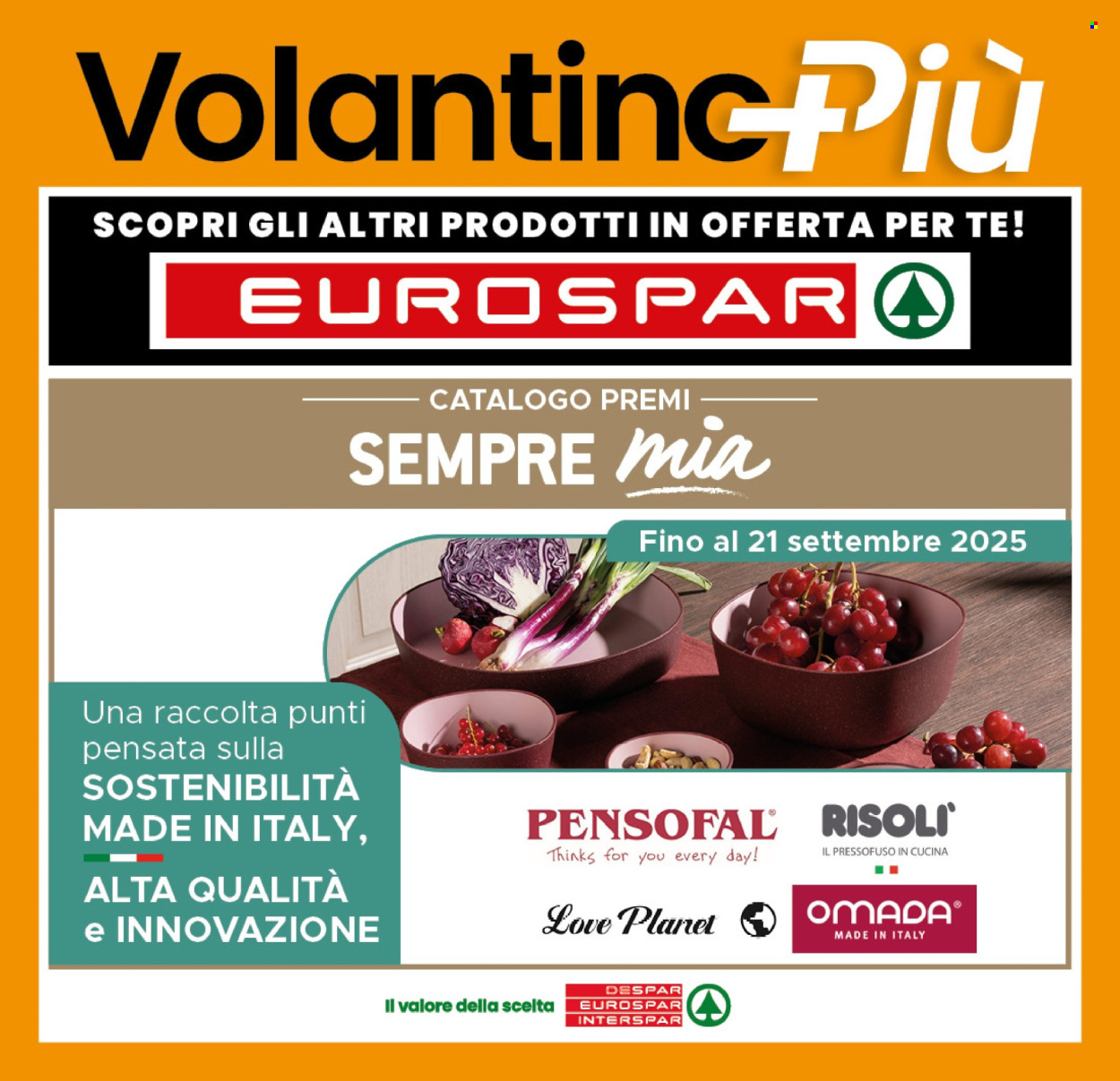 Volantino Eurospar - 8/5/2025 - 15/5/2025. Pagina 1