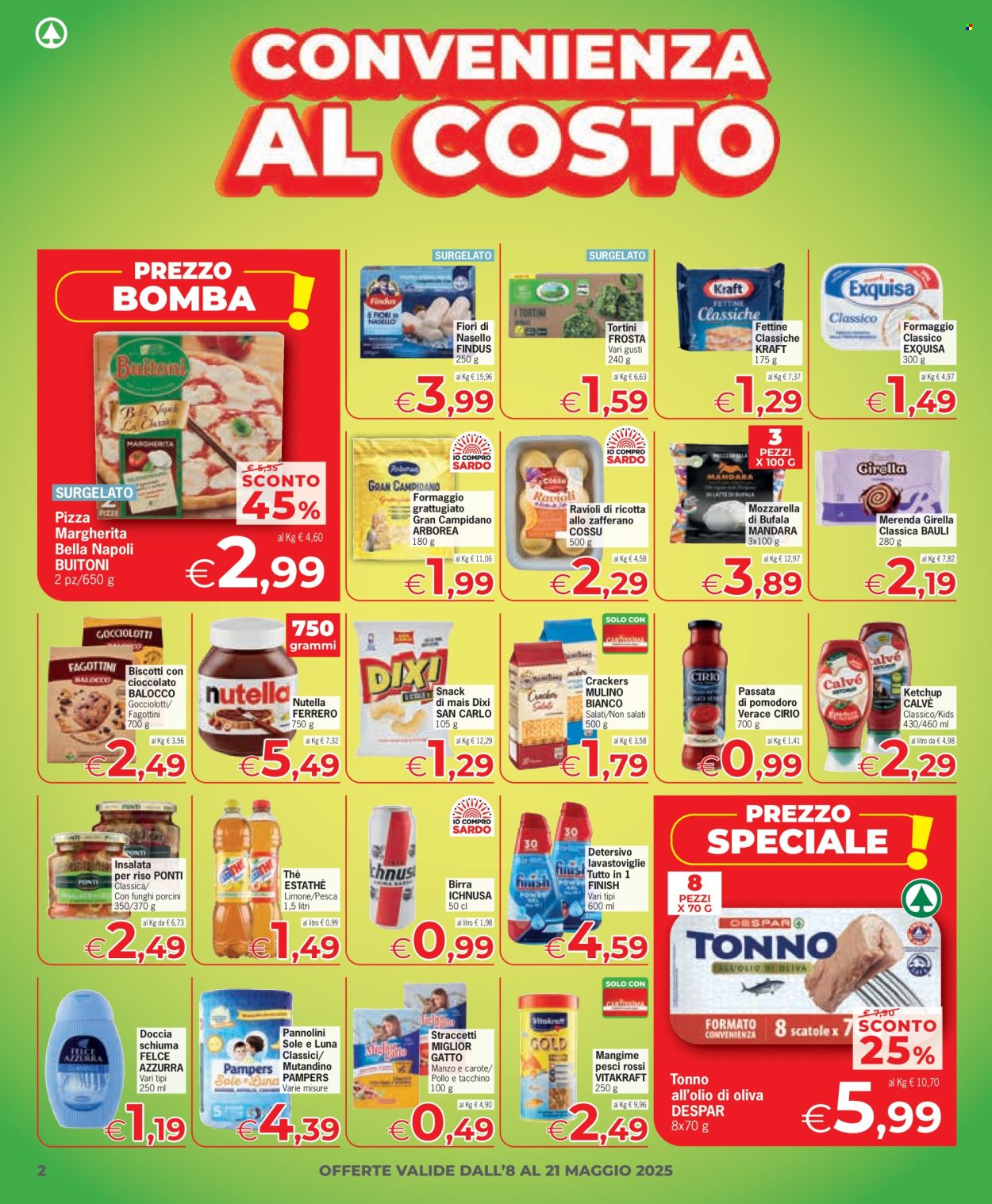 Volantino Eurospar - 8/5/2025 - 21/5/2025. Pagina 1