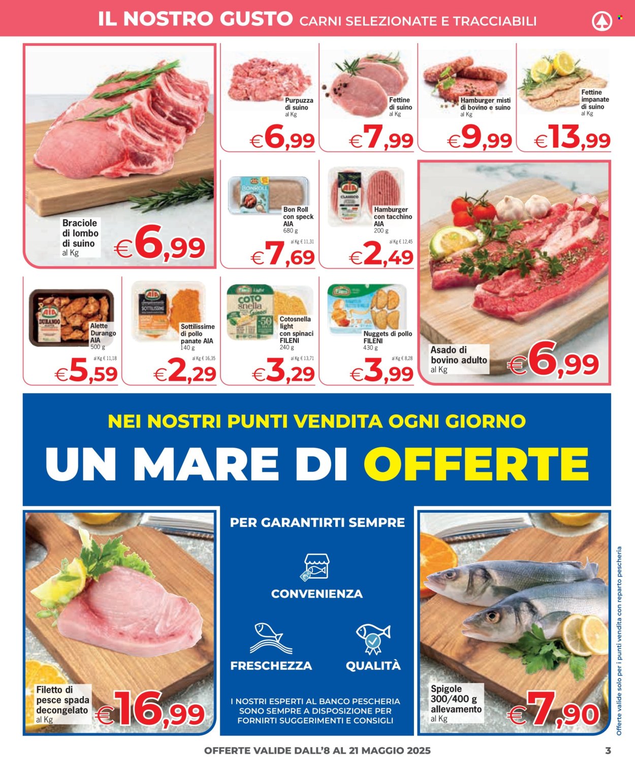 Volantino Eurospar - 8/5/2025 - 21/5/2025. Pagina 1