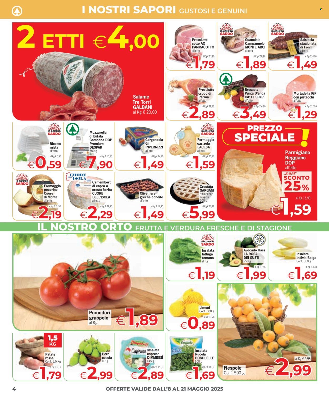 Volantino Eurospar - 8/5/2025 - 21/5/2025. Pagina 1