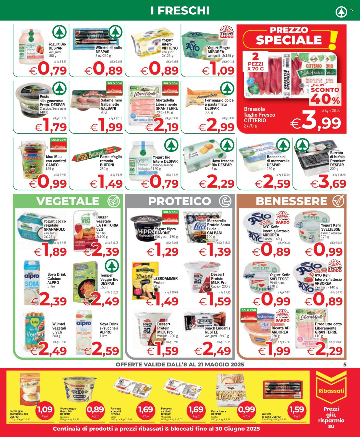 Volantino Eurospar - 8/5/2025 - 21/5/2025. Pagina 1