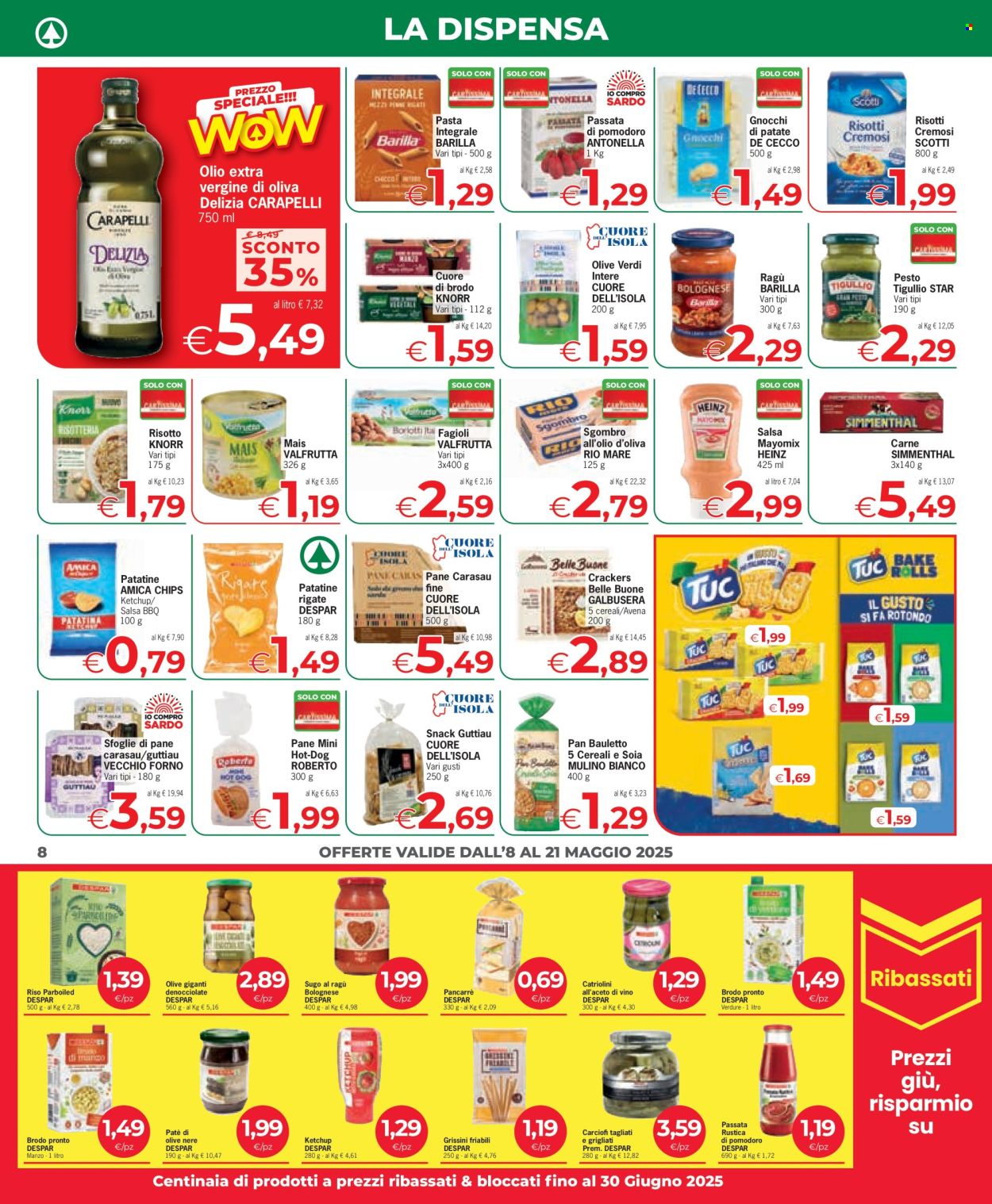 Volantino Eurospar - 8/5/2025 - 21/5/2025. Pagina 1