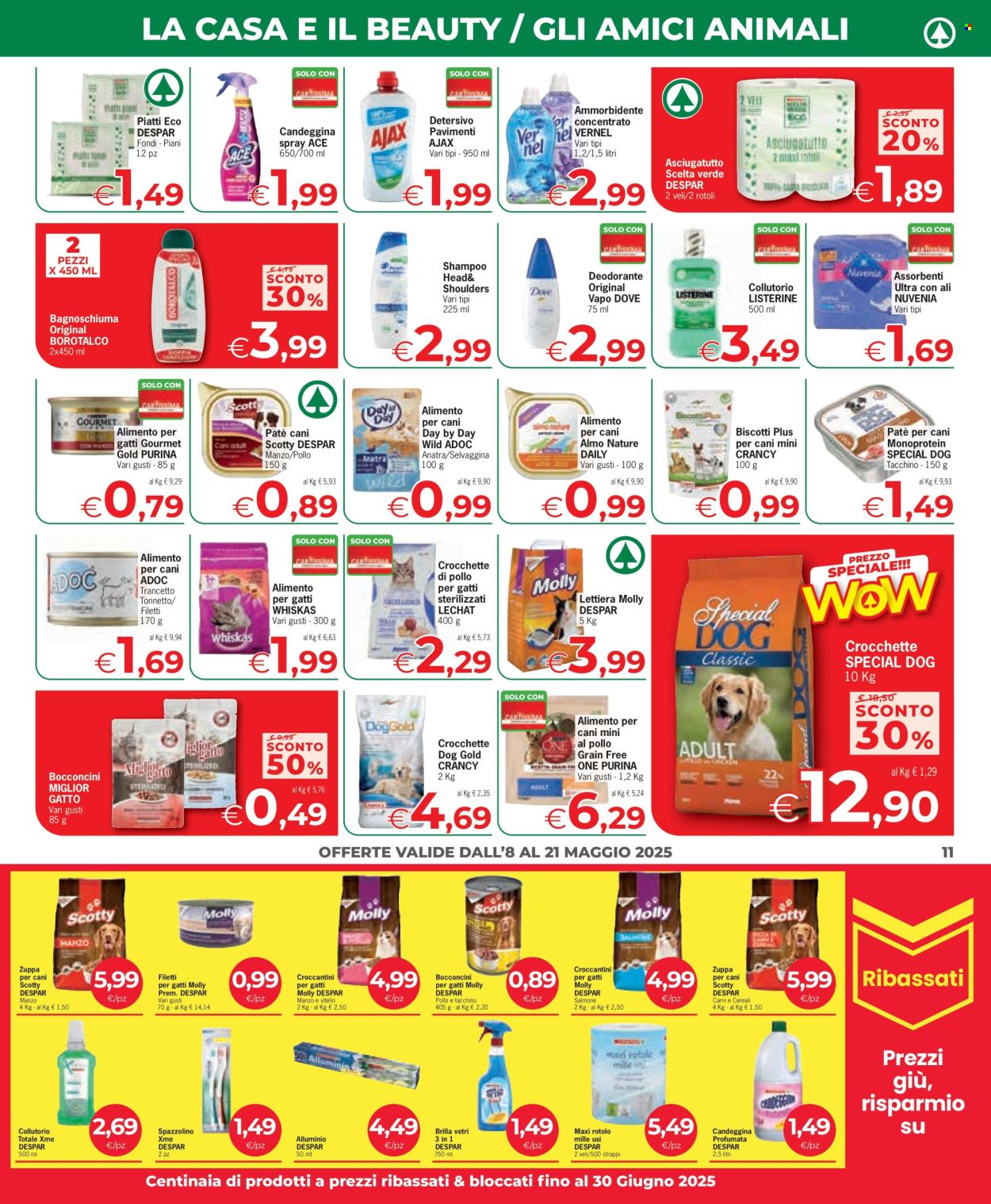 Volantino Eurospar - 8/5/2025 - 21/5/2025. Pagina 1