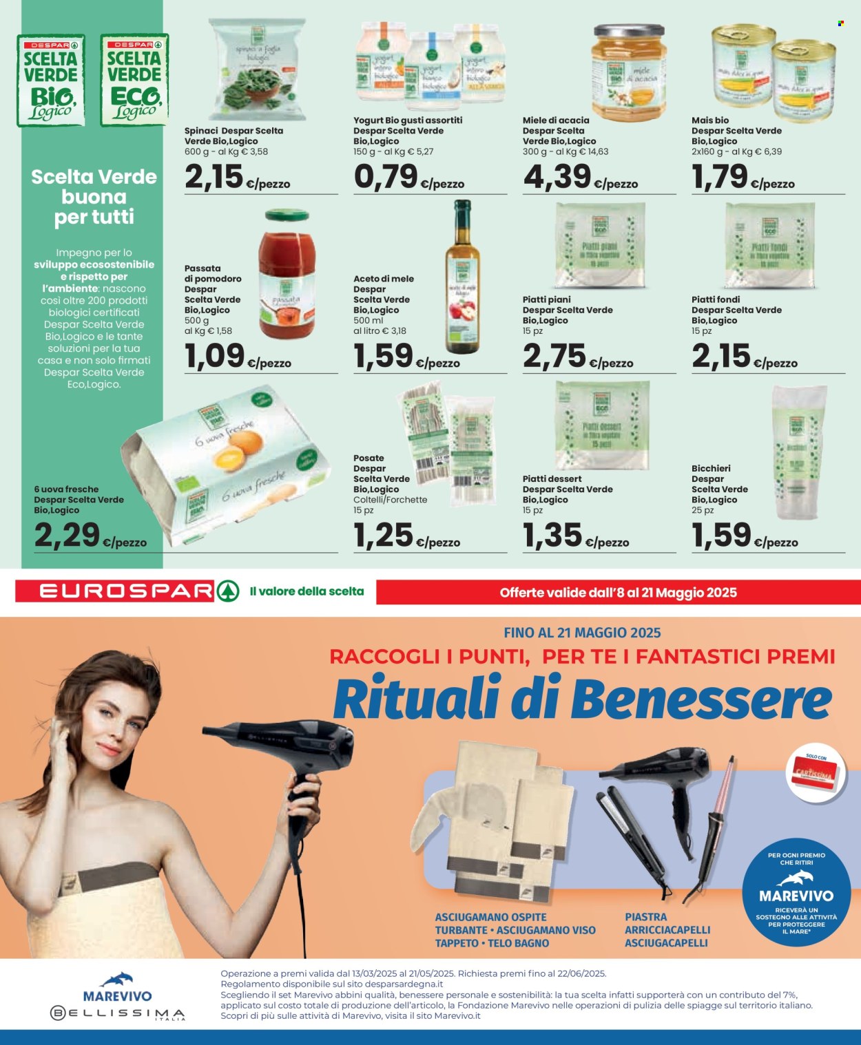 Volantino Eurospar - 8/5/2025 - 21/5/2025. Pagina 1