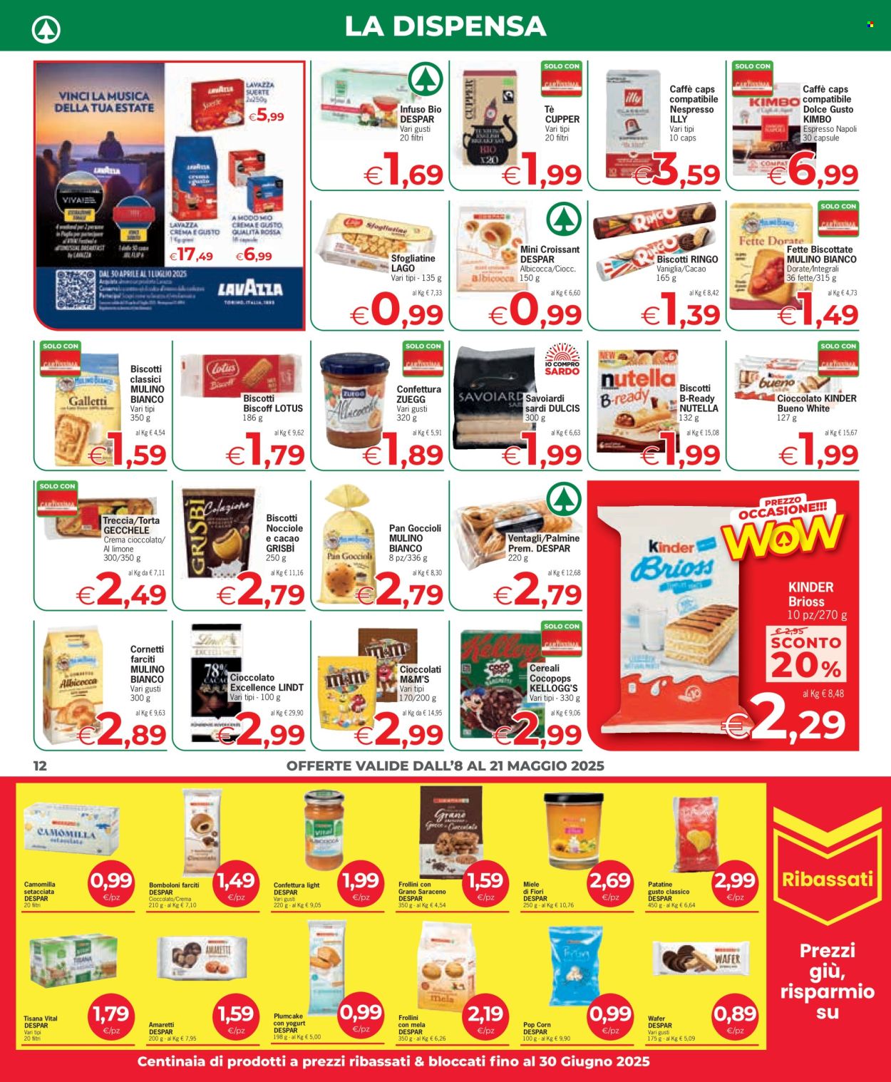 Volantino Eurospar - 8/5/2025 - 21/5/2025. Pagina 1