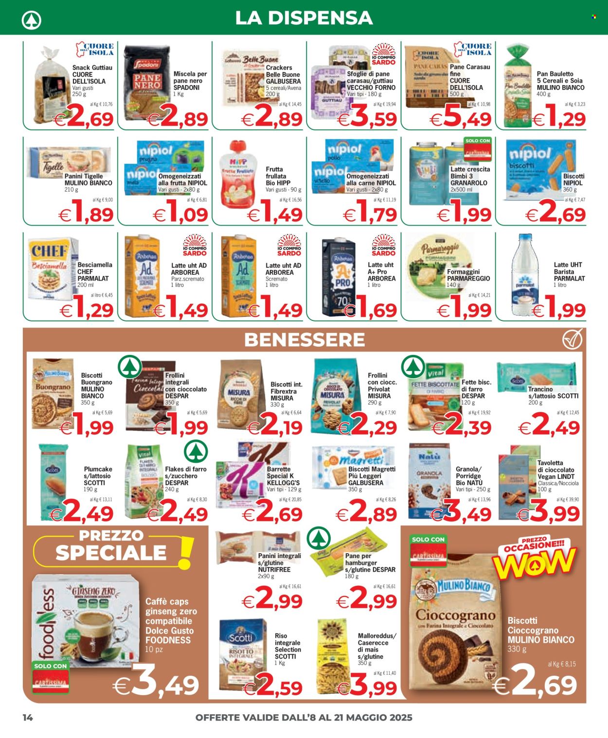 Volantino Eurospar - 8/5/2025 - 21/5/2025. Pagina 1