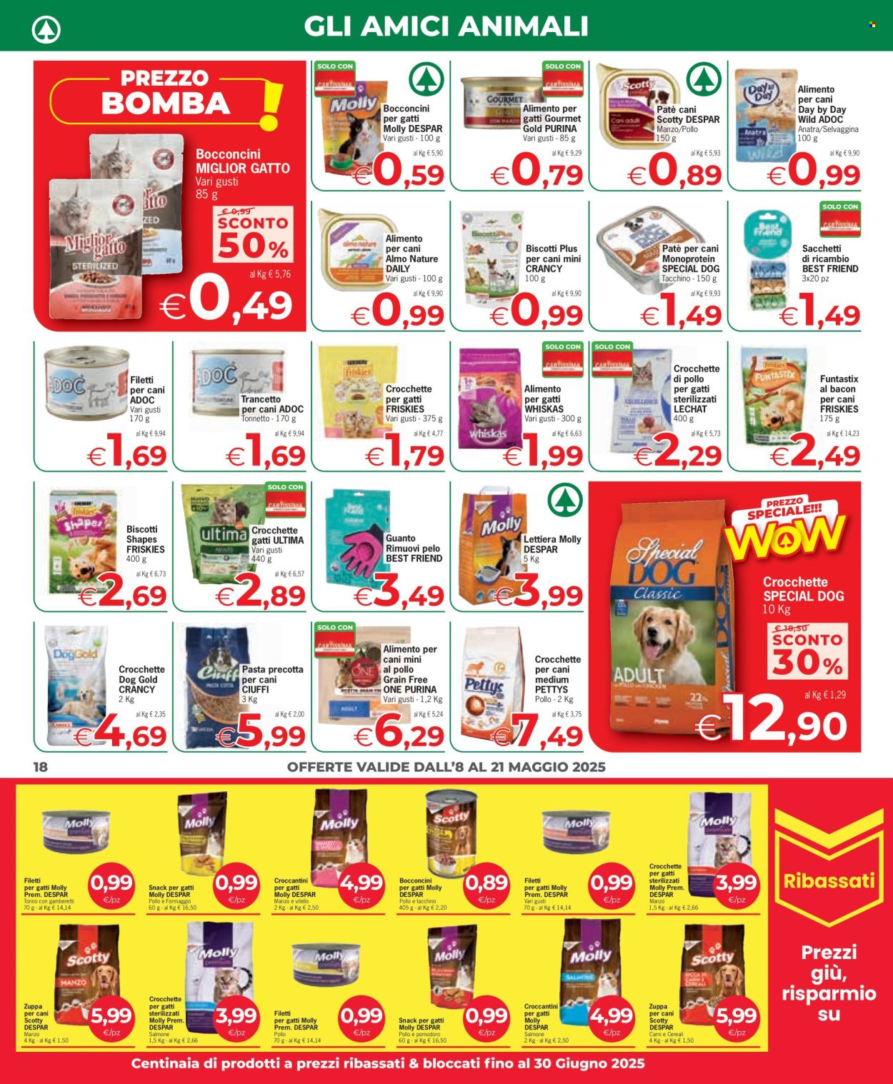 Volantino Eurospar - 8/5/2025 - 21/5/2025. Pagina 1