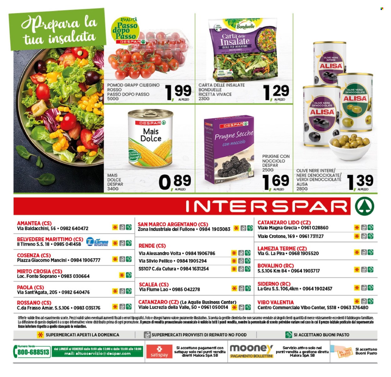 Volantino Interspar - 8/5/2025 - 18/5/2025. Pagina 1