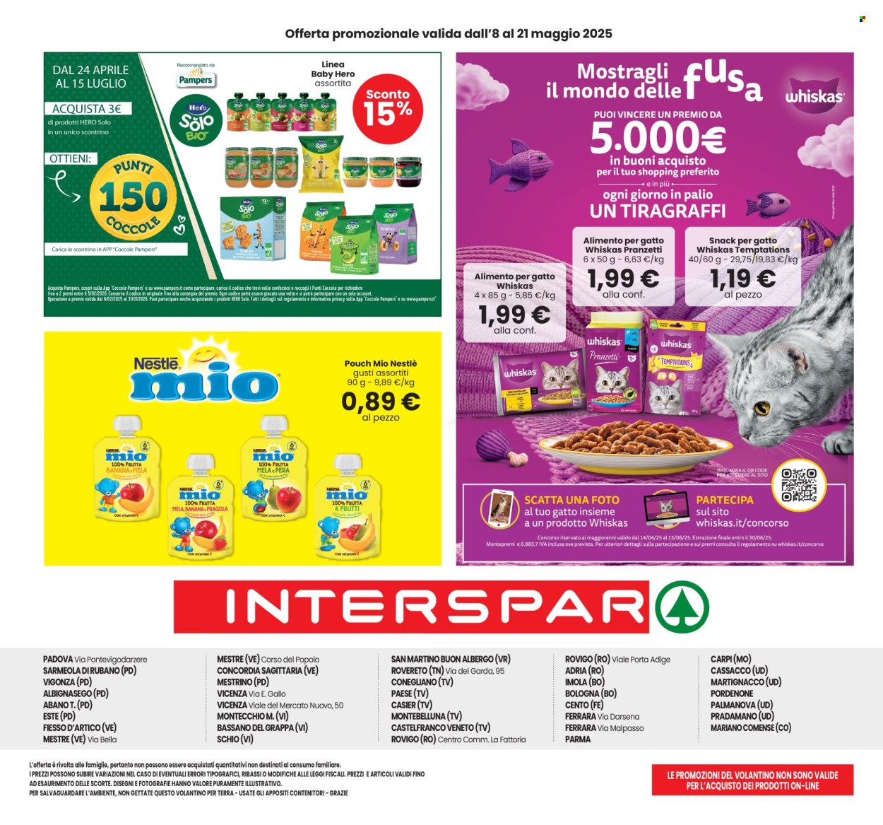 Volantino Interspar - 8/5/2025 - 21/5/2025. Pagina 1
