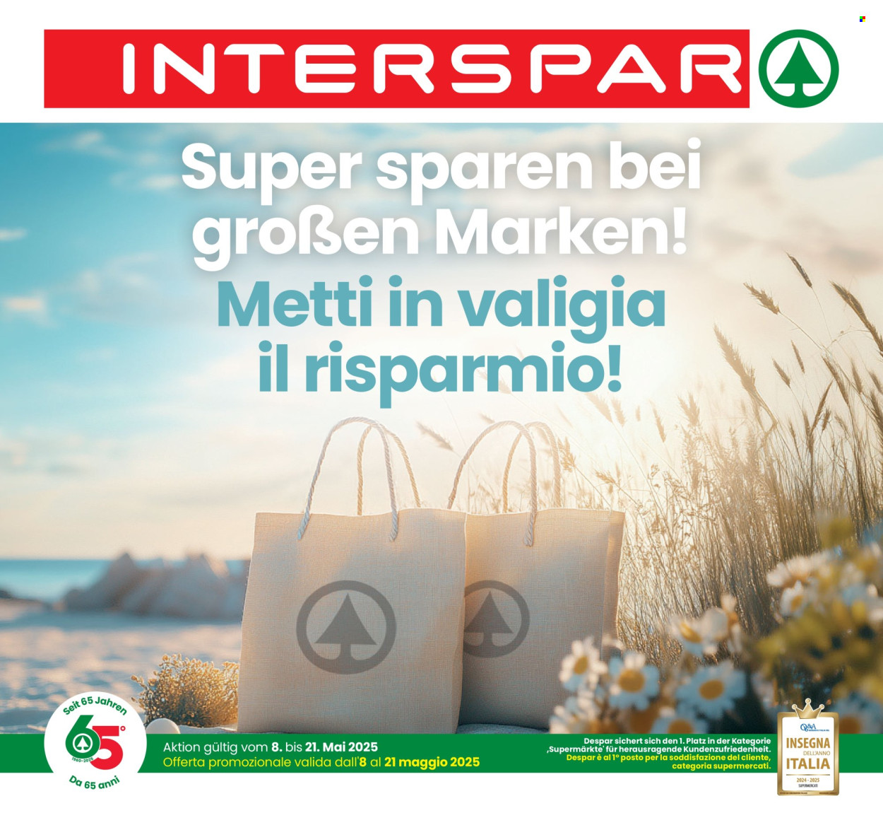 Volantino Interspar - 8/5/2025 - 21/5/2025. Pagina 1