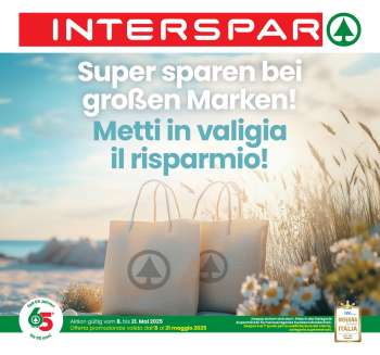 Volantino Interspar - 8/5/2025 - 21/5/2025.