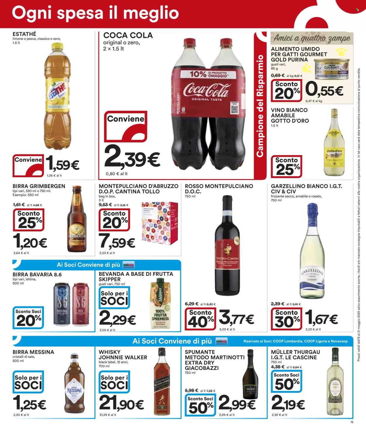Volantino Coop - 8/5/2025 - 21/5/2025. Pagina 1