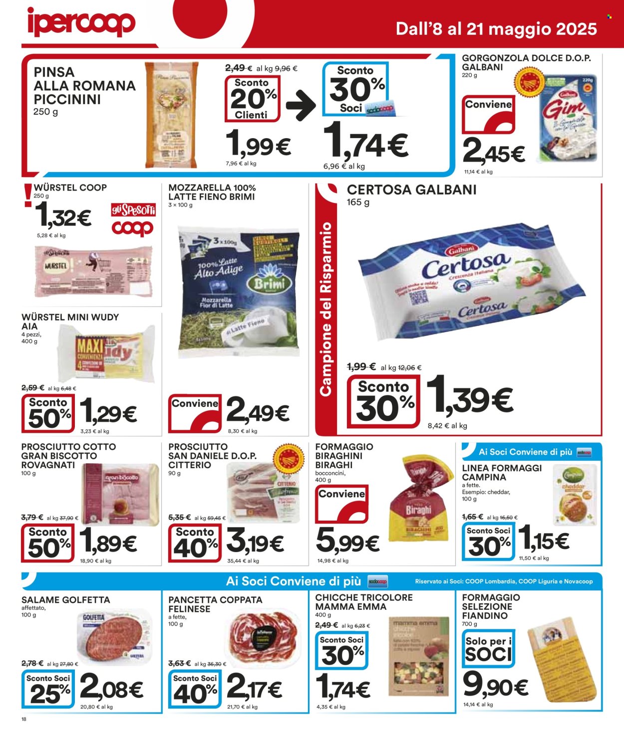 Volantino Coop - 8/5/2025 - 21/5/2025. Pagina 1