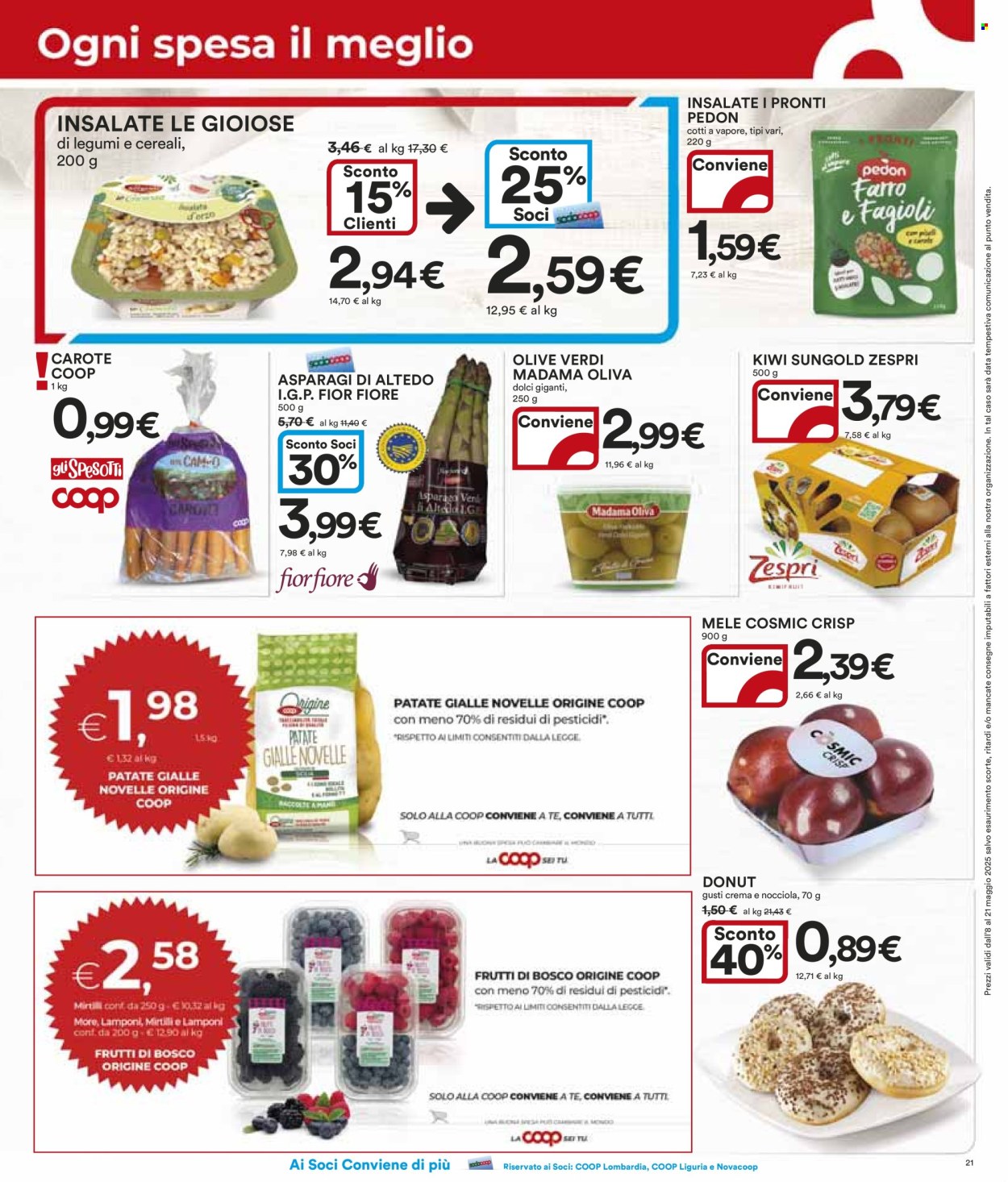 Volantino Coop - 8/5/2025 - 21/5/2025. Pagina 1