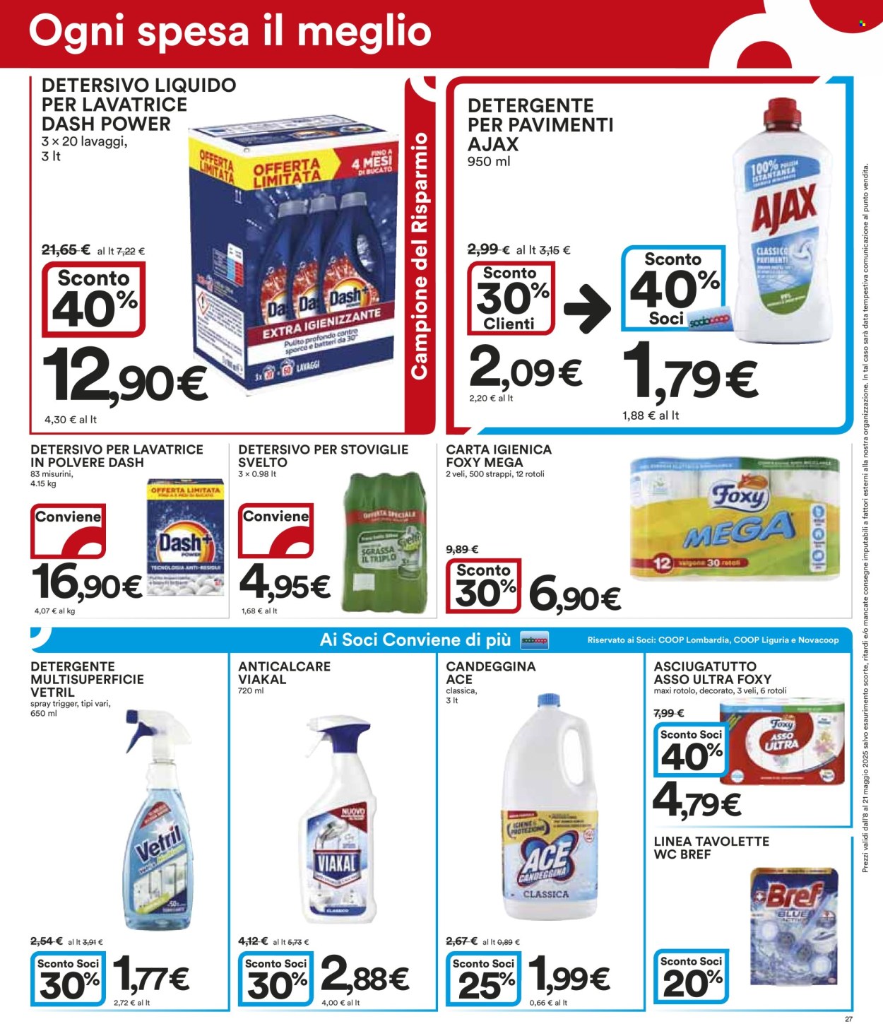Volantino Coop - 8/5/2025 - 21/5/2025. Pagina 1