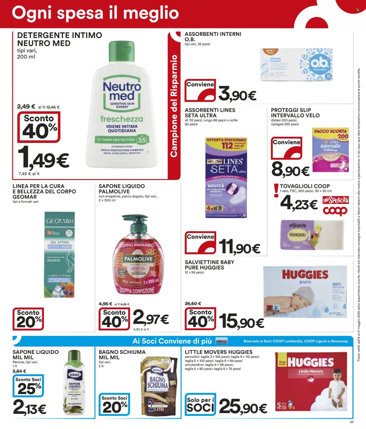 Volantino Coop - 8/5/2025 - 21/5/2025. Pagina 1