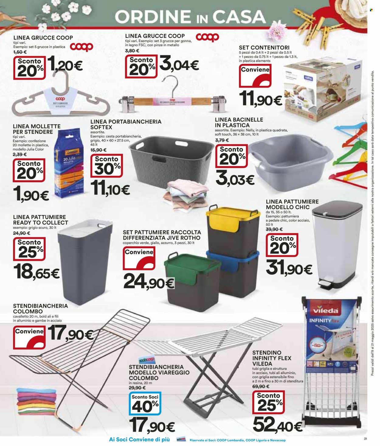 Volantino Coop - 8/5/2025 - 21/5/2025. Pagina 1