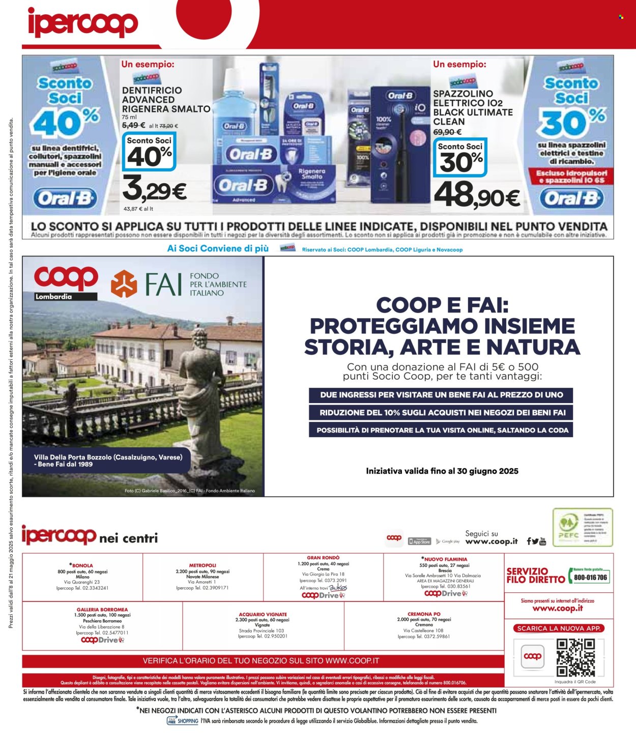 Volantino Coop - 8/5/2025 - 21/5/2025. Pagina 1
