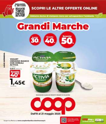 Volantino Coop - 8/5/2025 - 21/5/2025.