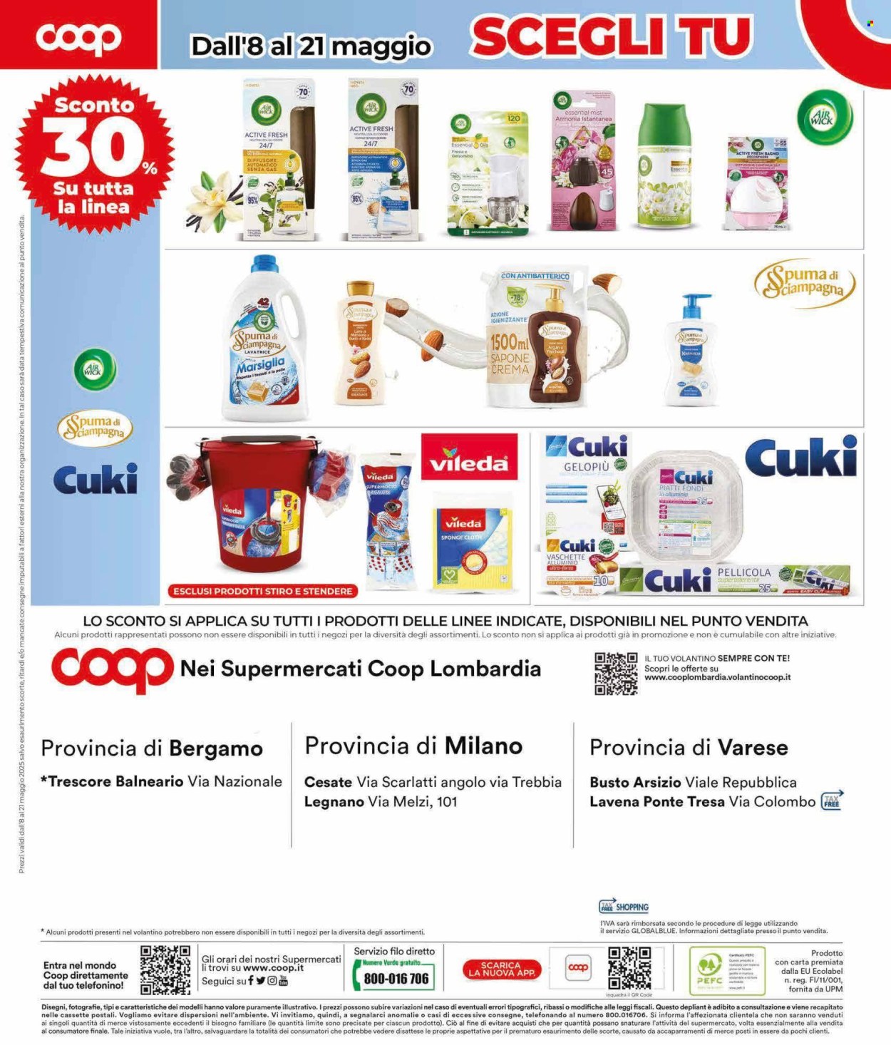 Volantino Coop - 8/5/2025 - 21/5/2025. Pagina 1