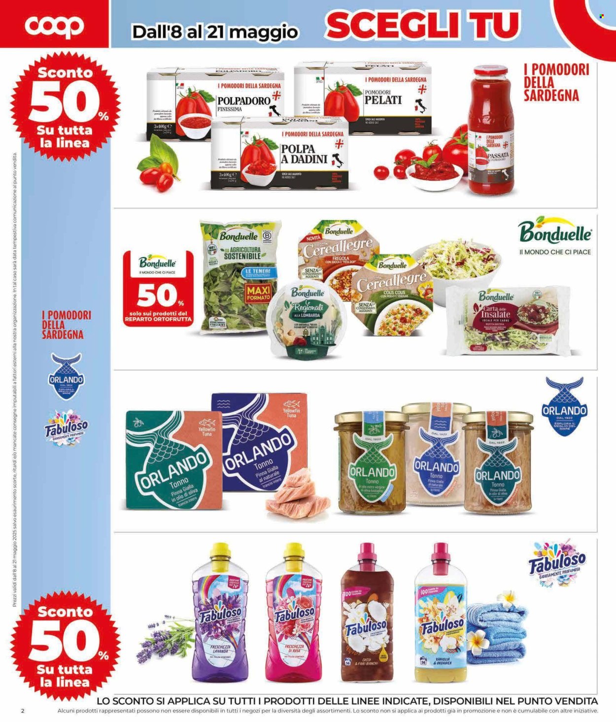 Volantino Coop - 8/5/2025 - 21/5/2025. Pagina 1