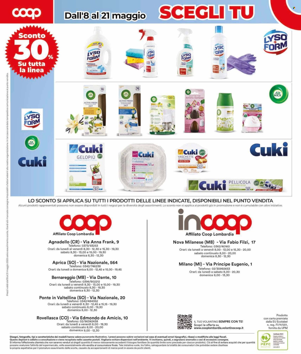 Volantino Coop - 8/5/2025 - 21/5/2025. Pagina 1