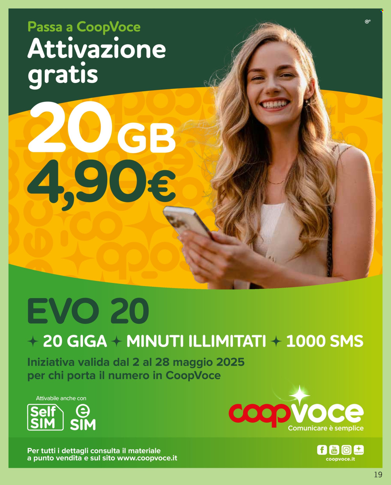 Volantino Coop - 8/5/2025 - 21/5/2025. Pagina 1