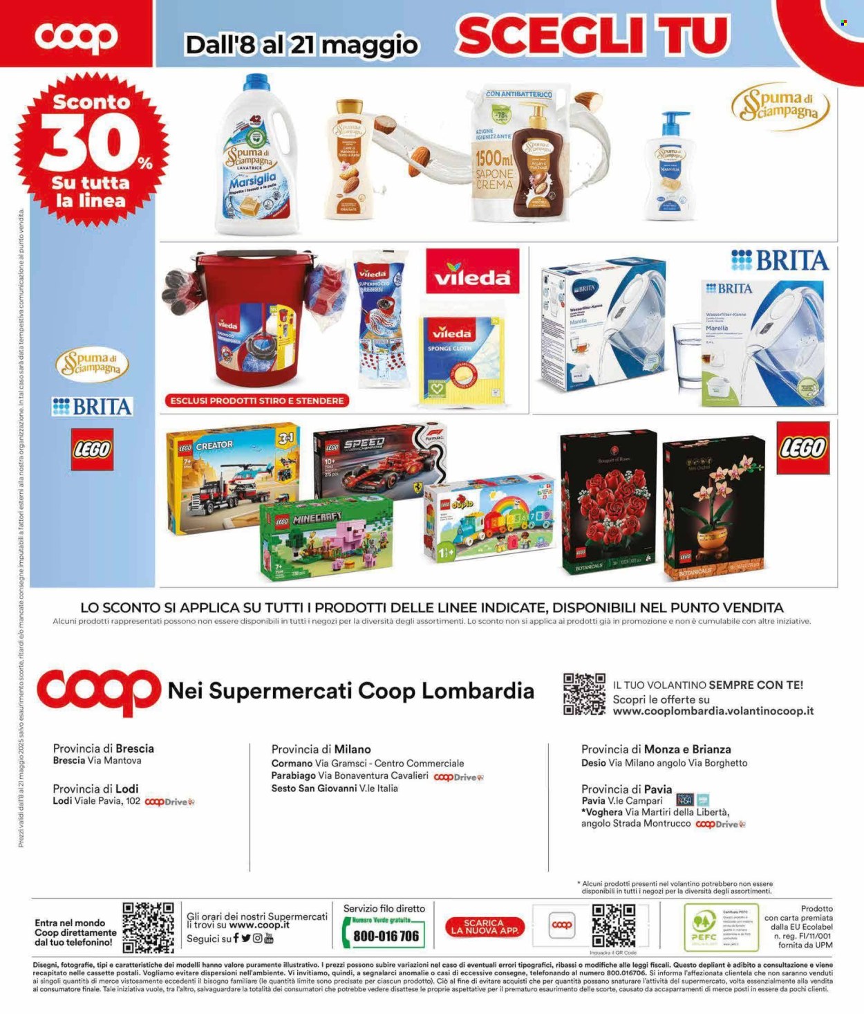 Volantino Coop - 8/5/2025 - 21/5/2025. Pagina 1