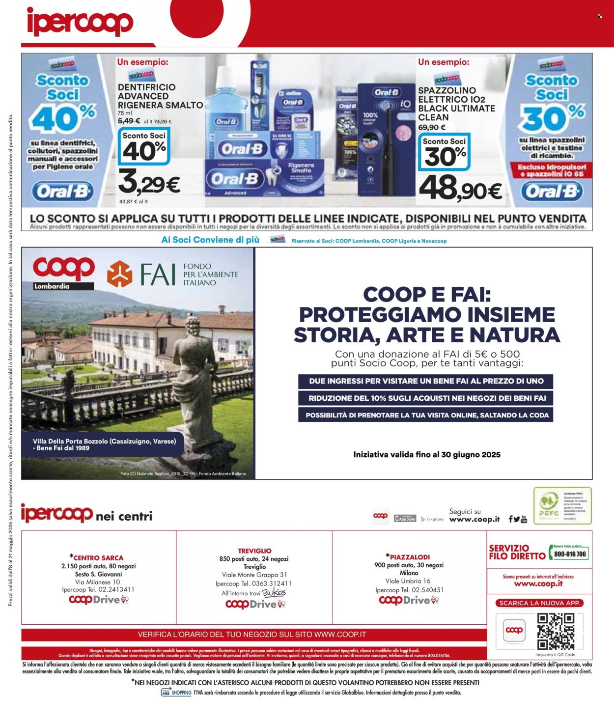 Volantino Coop - 8/5/2025 - 21/5/2025. Pagina 1