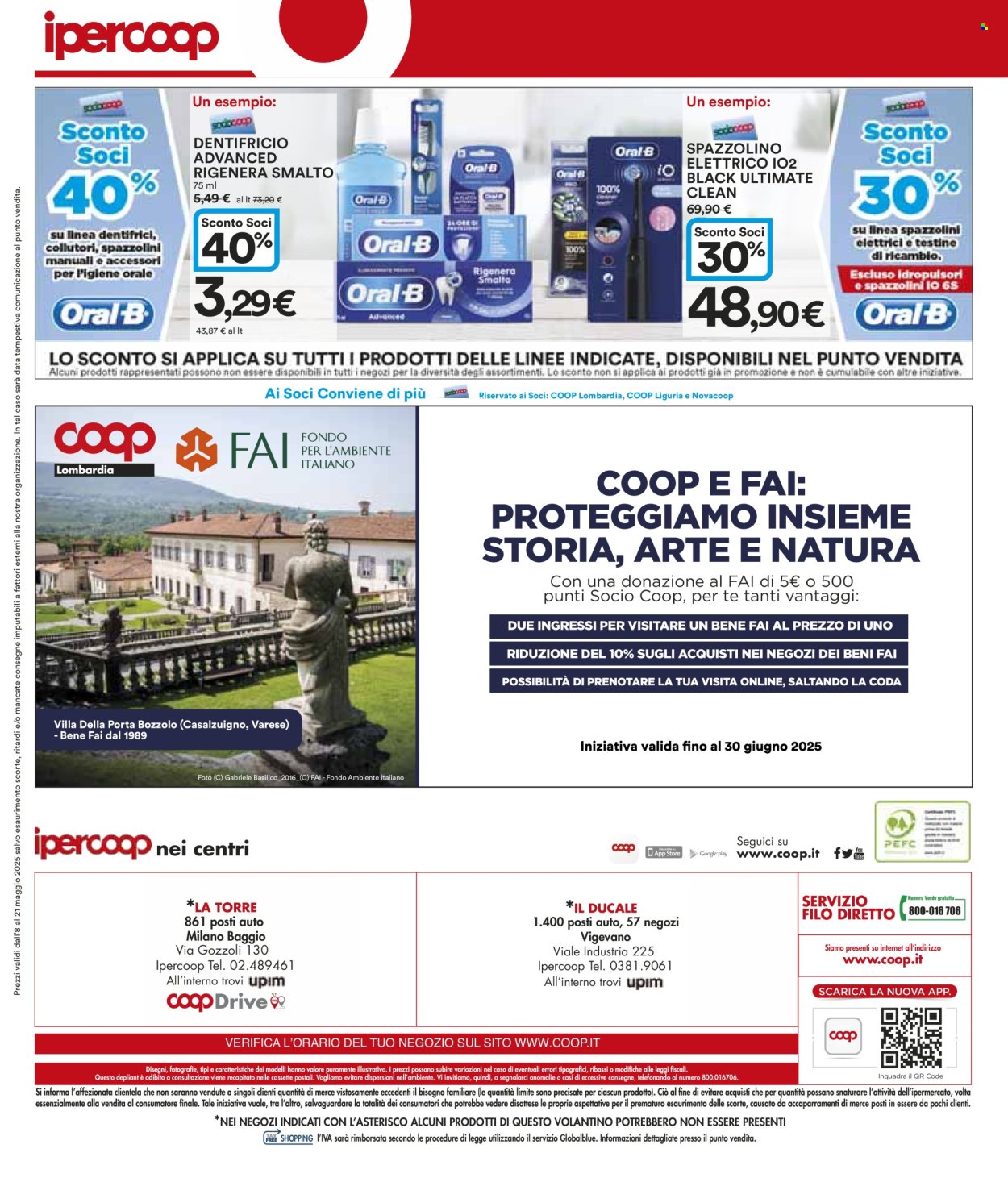 Volantino Coop - 8/5/2025 - 21/5/2025. Pagina 1