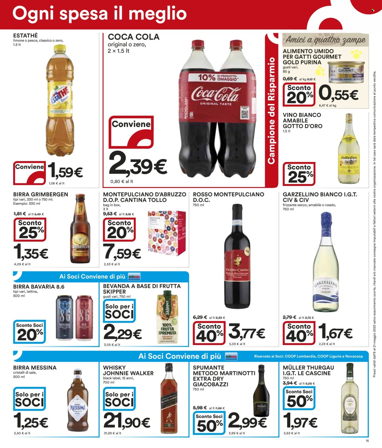 Volantino Coop - 8/5/2025 - 21/5/2025. Pagina 1